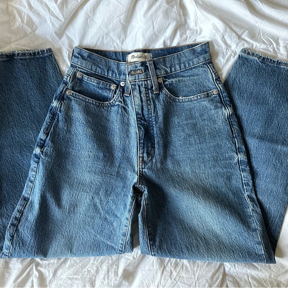 Madewell High Rise Balloon Jeans in Corson Wash 24